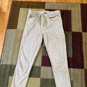American Eagle Size 6 Tan High Rise Jeggings